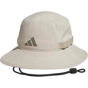 ⚡Adidas Men Wonder Cargo Khaki/Clay 100% Polyester Sun Athletic Bucket Hat